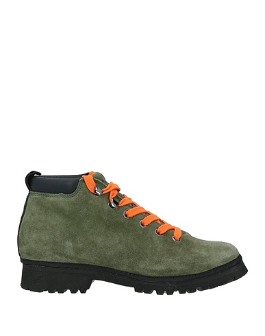 PANCHIC Ankle boot Military green Soft Leather