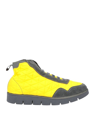 PANCHIC Sneakers Giallo Fibre tessili, Pelle