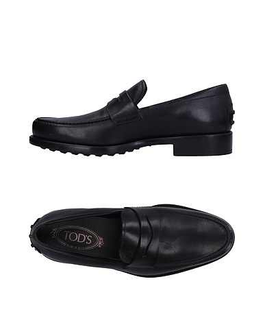TOD'S Loafers Black Soft Leather