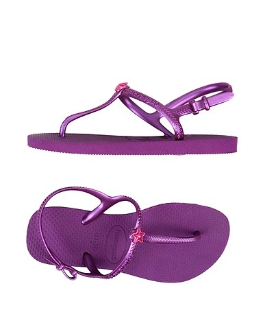 HAVAIANAS Dianetten Violett Gummi
