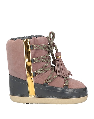 L' AUTRE CHOSE Ankle boot Leather, Textile fibers