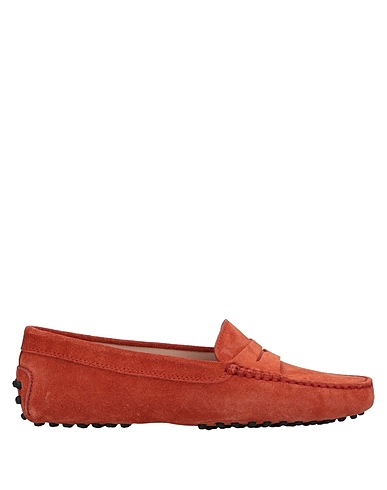 TOD'S Mocassino Ruggine Pelle di vitello