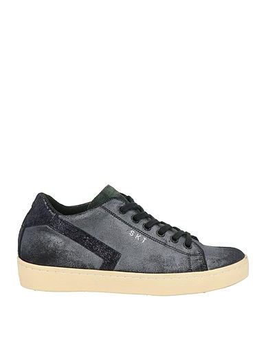 LEATHER CROWN Sneakers Μαύρο Δέρμα