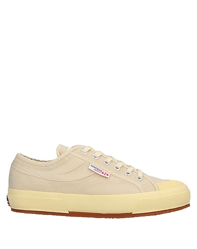SUPERGA Sneakers Beige 88% Cotone, 12% Poliuretano