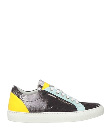 JOHN GALLIANO Sneakers Black Leather