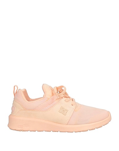 DC SHOES Sneakers Rosa chiaro Fibre tessili