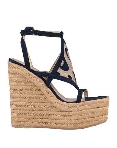 PALOMITAS by PALOMA BARCELÓ Espadrillas Blu notte Pelle