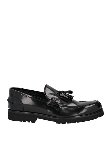 BRUNO VERRI Loafers Black Leather
