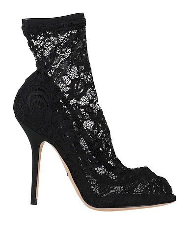 DOLCE&GABBANA Ankle boot 82% Nylon, 11% Elastane, 7% Viscose