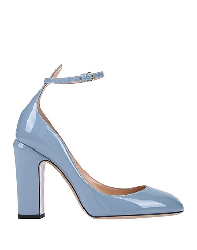 VALENTINO GARAVANI Court Grey Leather