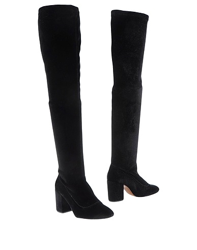 CROSS WALK Boots Black Textile fibres