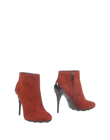 TOD'S SCHUHE Ziegelrot Leder
