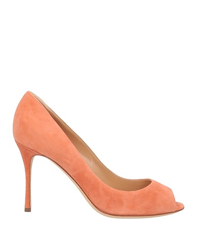 SERGIO ROSSI Court Apricot Leather