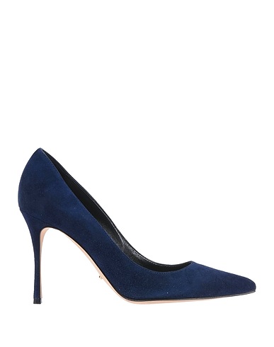 SERGIO ROSSI Court Midnight blue Leather