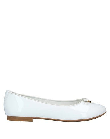 DOLCE&GABBANA Ballerine Avorio 79% Pelle di vitello, 21% Pelle di agnello