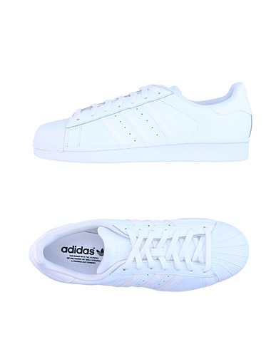 ADIDAS ORIGINALS Sneakers White Soft Leather