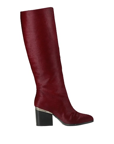 HOGAN Boots Burgundy Leather