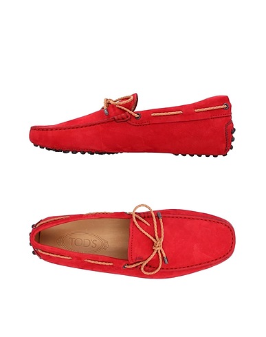 TOD'S 모카신 브릭 송아지 가죽