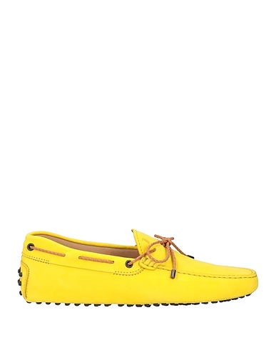 TOD'S Loafers Lime green Calfskin