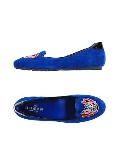 HOGAN Mocassino Blu Pelle