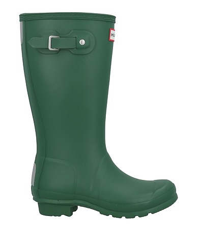 HUNTER Boots Dark green PVC - Polyvinyl chloride