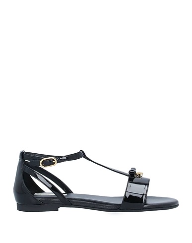 DOLCE&GABBANA Sandals Black 100% Calfskin