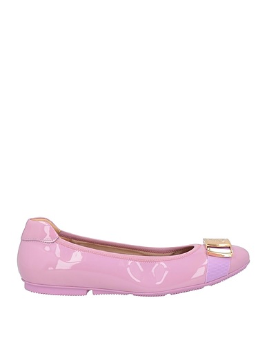 HOGAN Ballet flats Lilac Leather