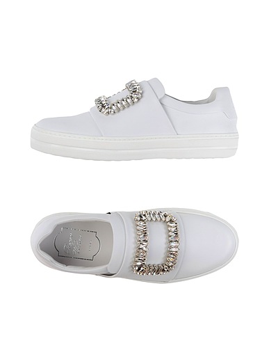 ROGER VIVIER Sneakers White Soft Leather
