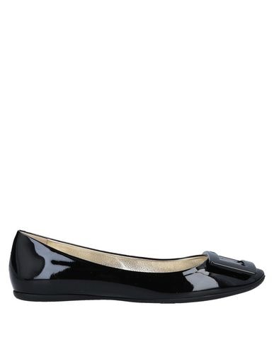 Roger Vivier Ballet Flats In Black