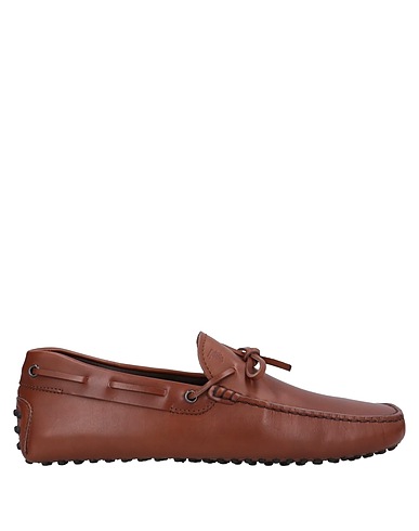 TOD'S Loafers Chocolate brown Leather