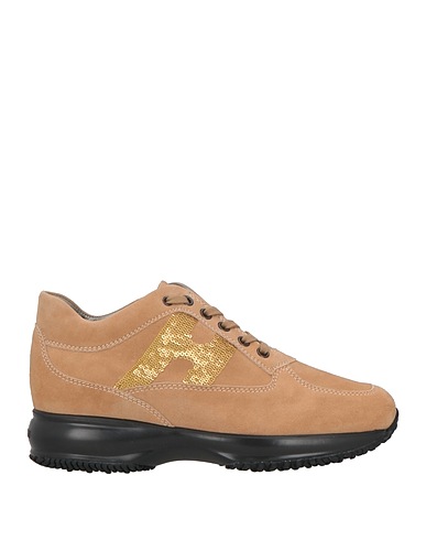 HOGAN Sneakers Cammello Pelle