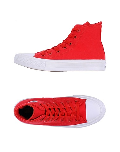 CONVERSE Sneakers Red Textile fibres
