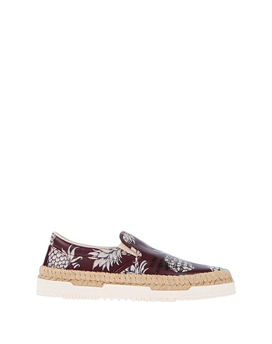 VALENTINO GARAVANI Espadrilles Plum Leather