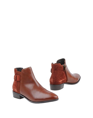 GEOX Stiefelette Braun Leder