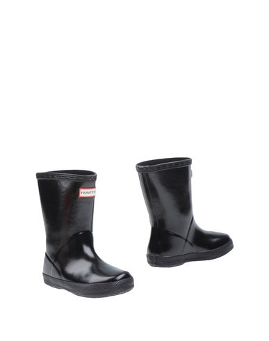 Hunter Unisex First Gloss Rain Boots - Walker, Toddler, Little Kid In Black