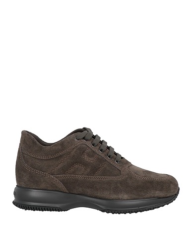 HOGAN Sneakers Tortora Pelle