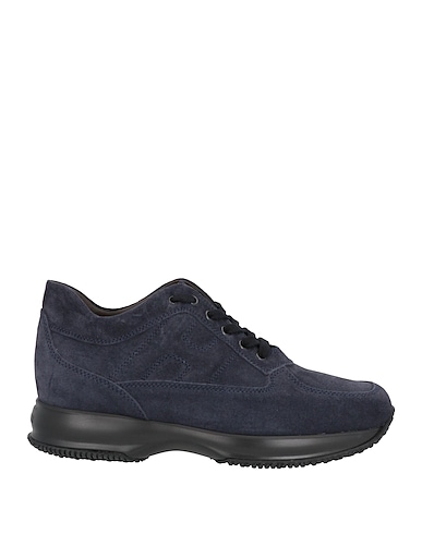 HOGAN Sneakers Slate blue Soft Leather