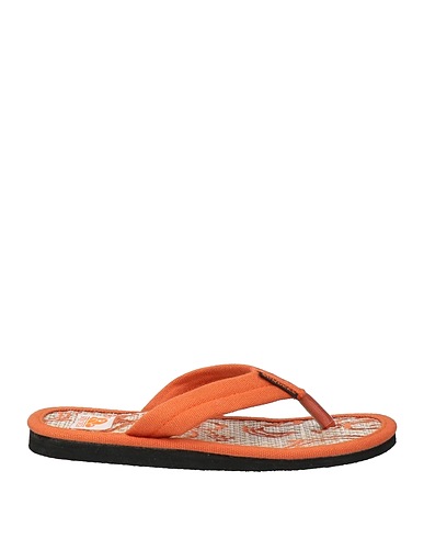 SUNDEK Flip flops Orange Textile fibres