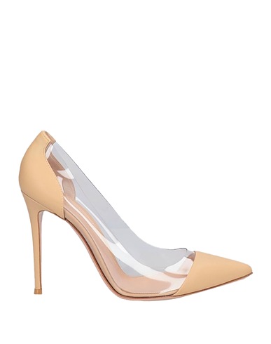 GIANVITO ROSSI Décolleté Sabbia Pelle, PVC - Polivinilcloruro