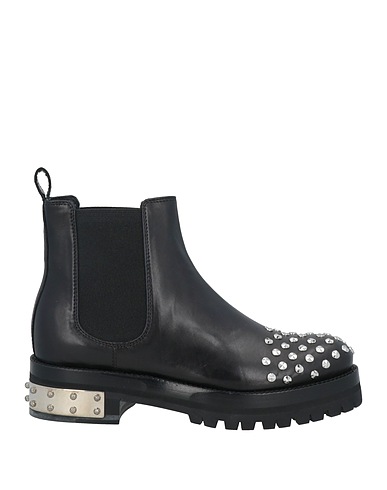 MCQUEEN Ankle boot Black Calfskin