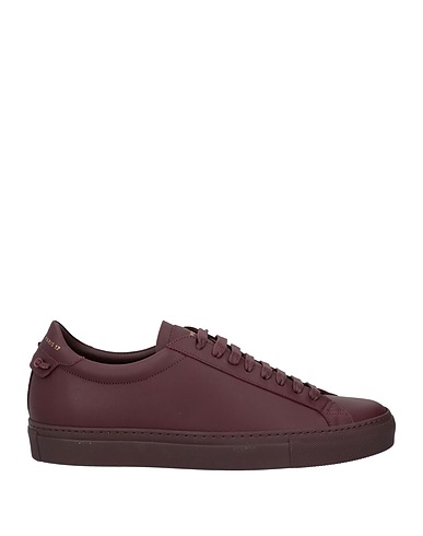 GIVENCHY Sneakers Burgundy Calfskin