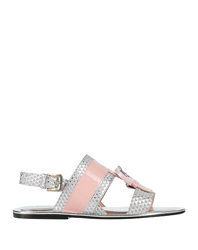POLLINI Sandals Pink Leather