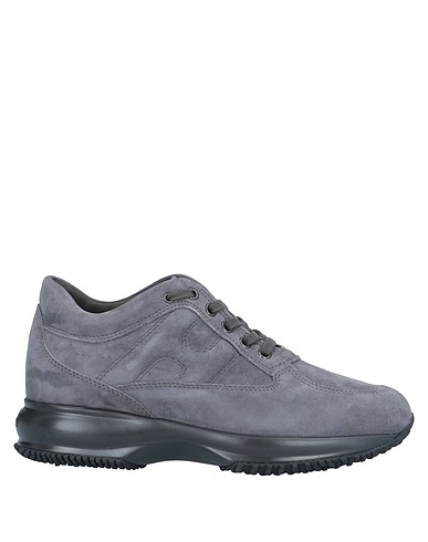 HOGAN Sneakers Grau Leder