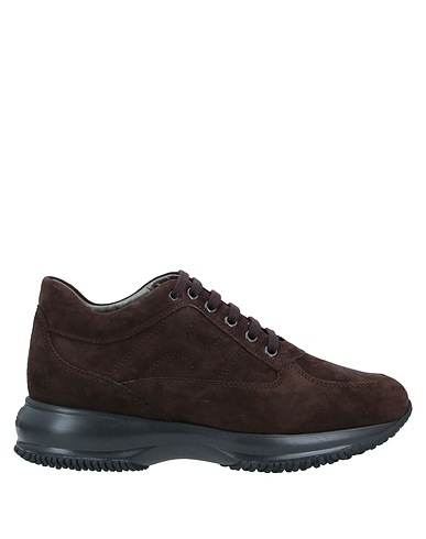 HOGAN Sneakers Testa di moro Pelle