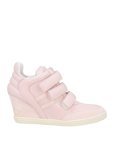 KATIE GRAND LOVES HOGAN Sneakers Light pink Leather
