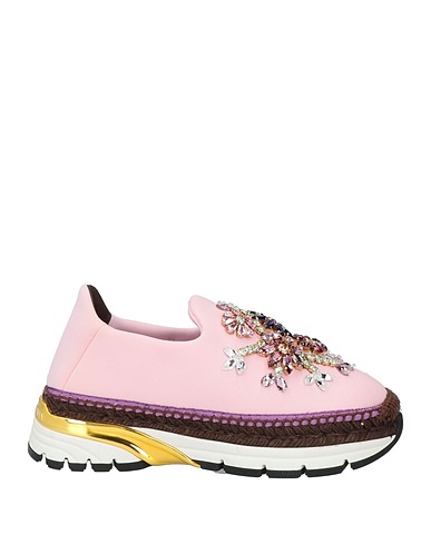 DOLCE&GABBANA Sneakers Pink 61% Polyester, 21% Nylon, 13% Rubber, 5% Elastane