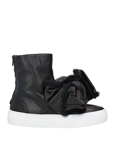JOSHUA*S Ankle boot Black Leather, Shearling