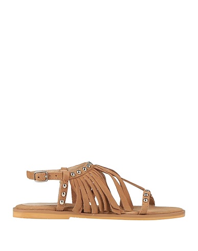 OCA-LOCA Sandali Khaki Pelle