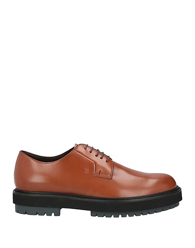 TOD'S Stringate Marrone Pelle