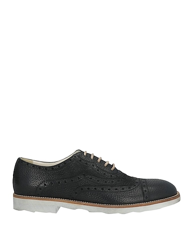 DOLCE&GABBANA Laced shoes Black 100% Calfskin